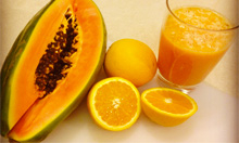 Zumo de Naranja y Papaya para Rebajar Triglicéridos